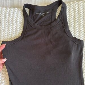 Spiritual Gangster slim rib tank dress, size large